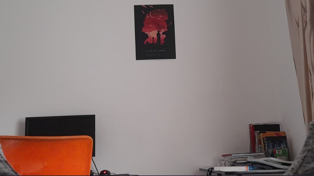 First poster in my bare room